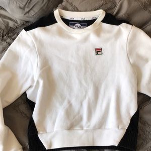 Vintage Fila Cropped Sweater